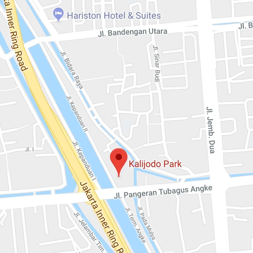 नक्शे के kalijodo जकार्ता